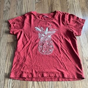 J. Crew Factory Rust Pineapple Women’s Collector T-Shirt